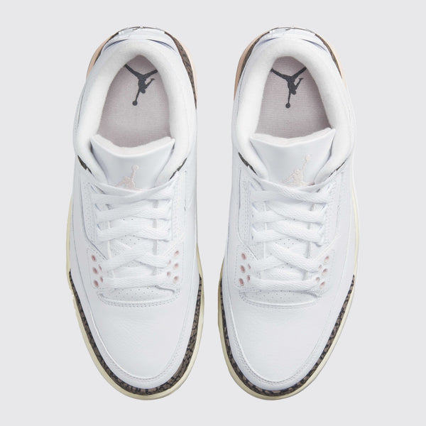 Air Jordan 3 Neapolitan de Mujer zapatilla – vista superior del par