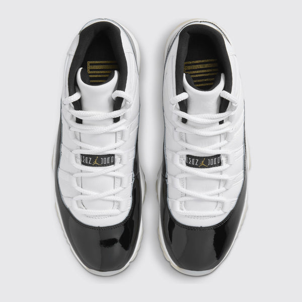 Air Jordan 11 Gratitude sneaker – top view of the pair