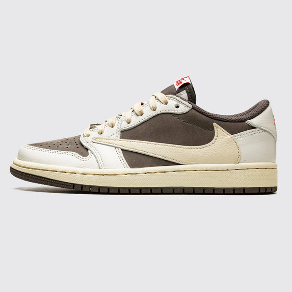 Travis Scott x Air Jordan 1 Low OG Reverse Mocha sneaker – side view