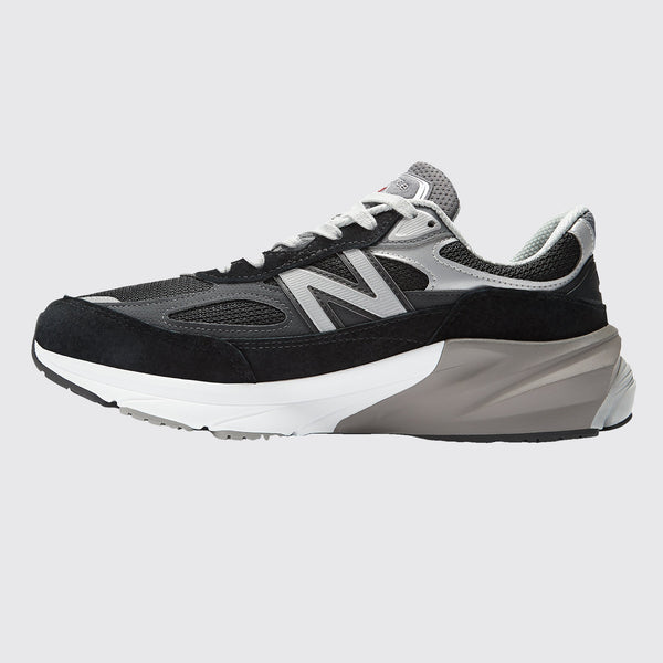 New Balance 990v6 Made in USA Black basket – vue de profil