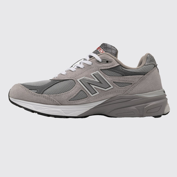 New Balance 990v3 Made in USA Grey zapatilla – vista lateral