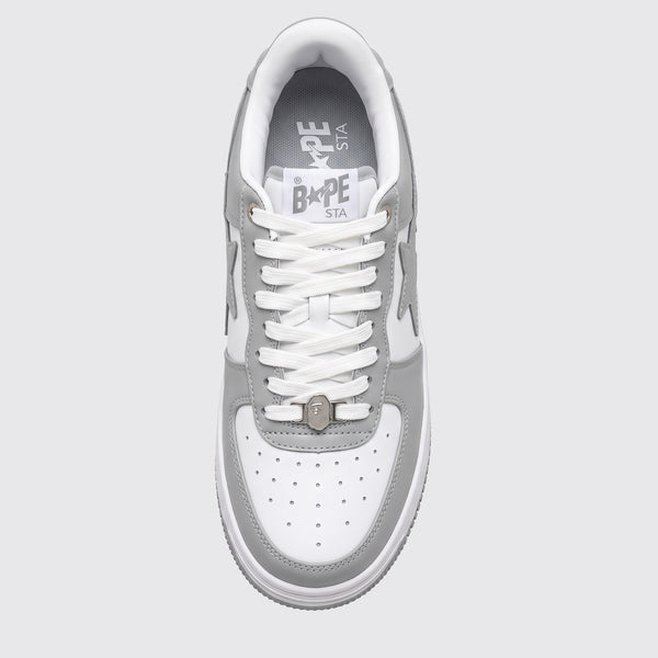 A Bathing APE BAPE STA #6 Grey sneaker – top view