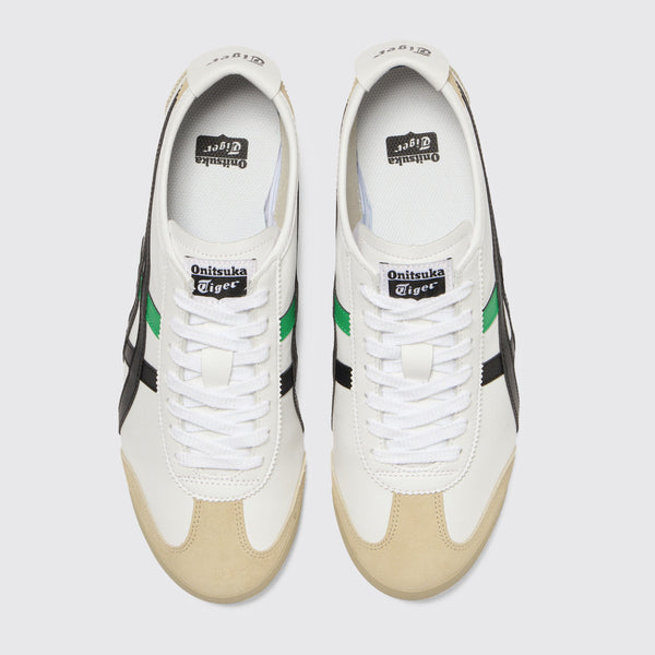 Onitsuka Tiger Mexico 66 White Cilantro Sneaker – Draufsicht des Paares