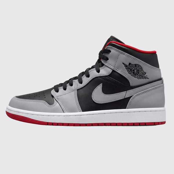 Air Jordan 1 Mid Black Cement Sneaker – Seitenansicht