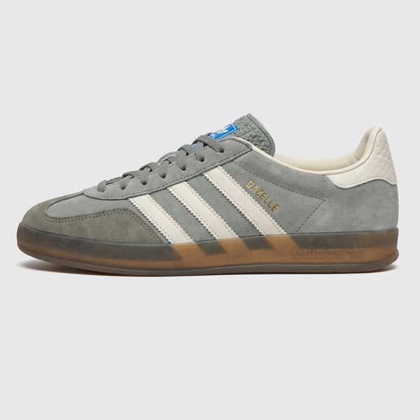 Adidas Gazelle Indoor Silver Pebble Sneaker – Seitenansicht