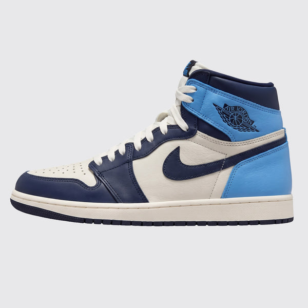 Air Jordan 1 High OG Obsidian basket – vue de profil