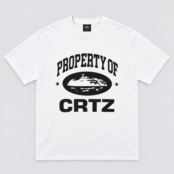 Corteiz Alcatraz Tee White front view