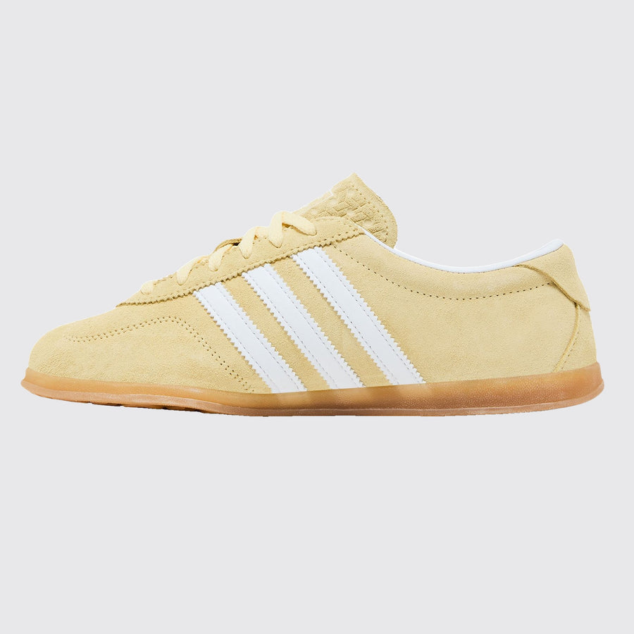 Adidas Gazelle Lo Pro Almost Yellow Femme basket – vue de côté