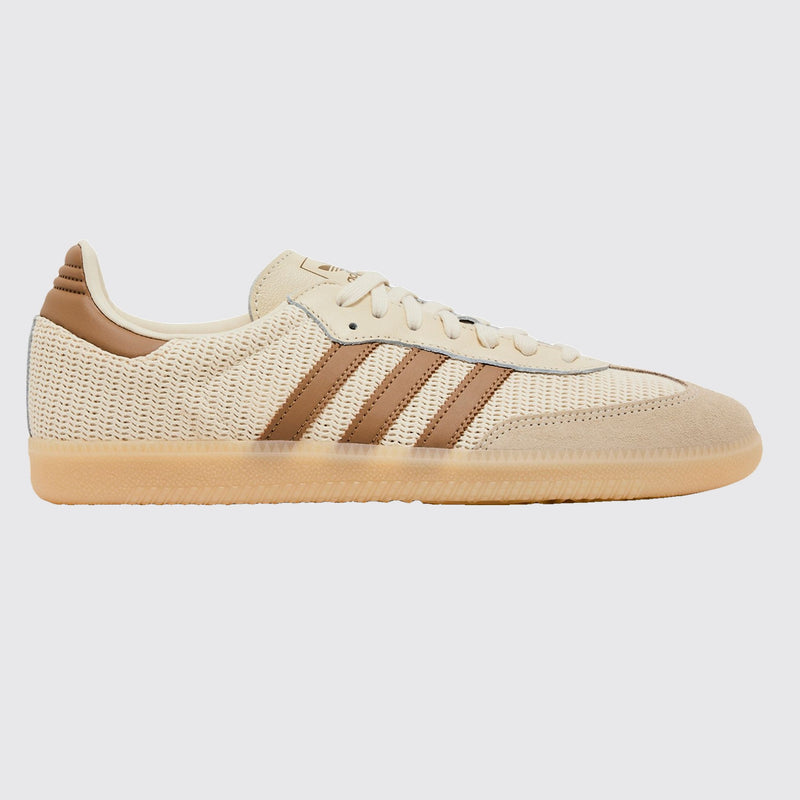 Adidas Samba OG Cream White Cardboard basket – vue de côté