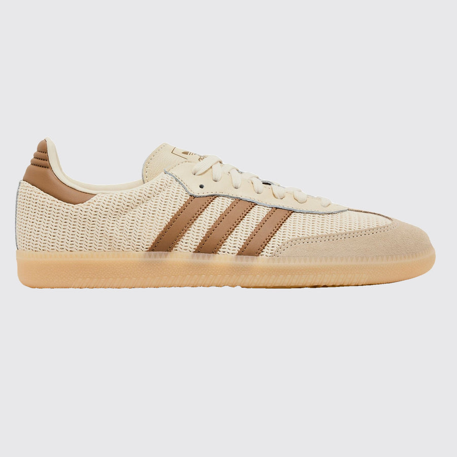 Adidas Samba OG Cream White Cardboard basket – vue de côté