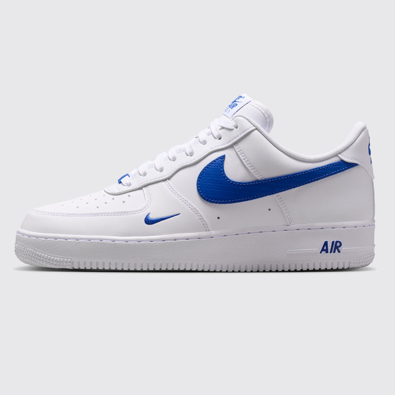 Nike Air Force 1 '07 White Game Royal zapatilla – vista lateral