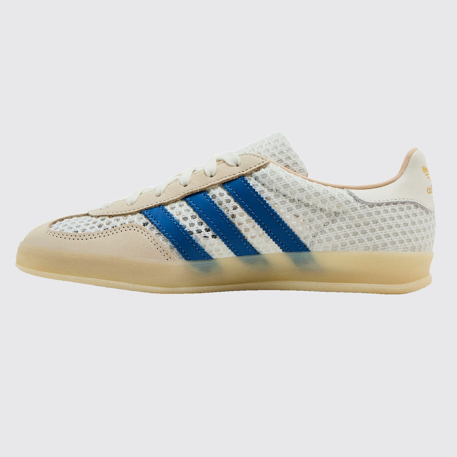 Adidas Gazelle Indoor Off White Focus Blue Sneaker – Seitenansicht