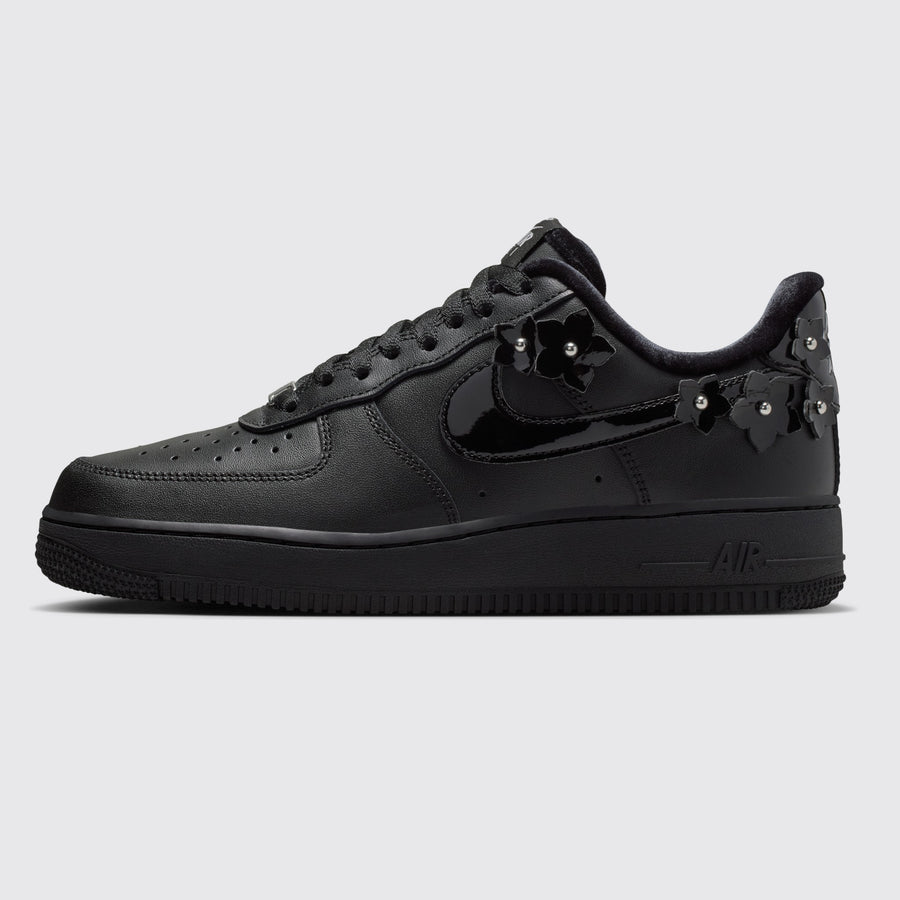 Nike Air Force 1 '07 Florette Black de Mujer zapatilla – vista lateral