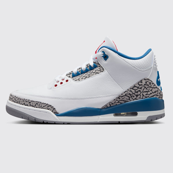 Air Jordan 3 True Blue zapatilla – vista lateral