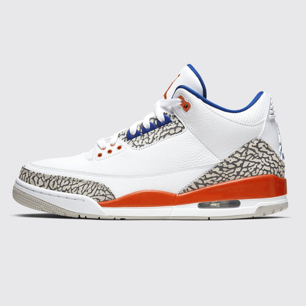 Air Jordan 3 Knicks sneaker – side view