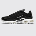 Women's Nike Air Max Plus Black White sneaker – side view