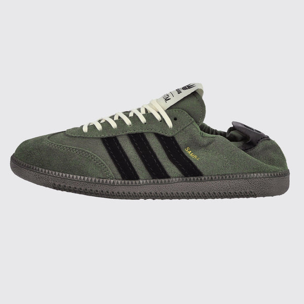 Song for the Mute x Adidas Samba OG Base Green sapatilha – vista lateral