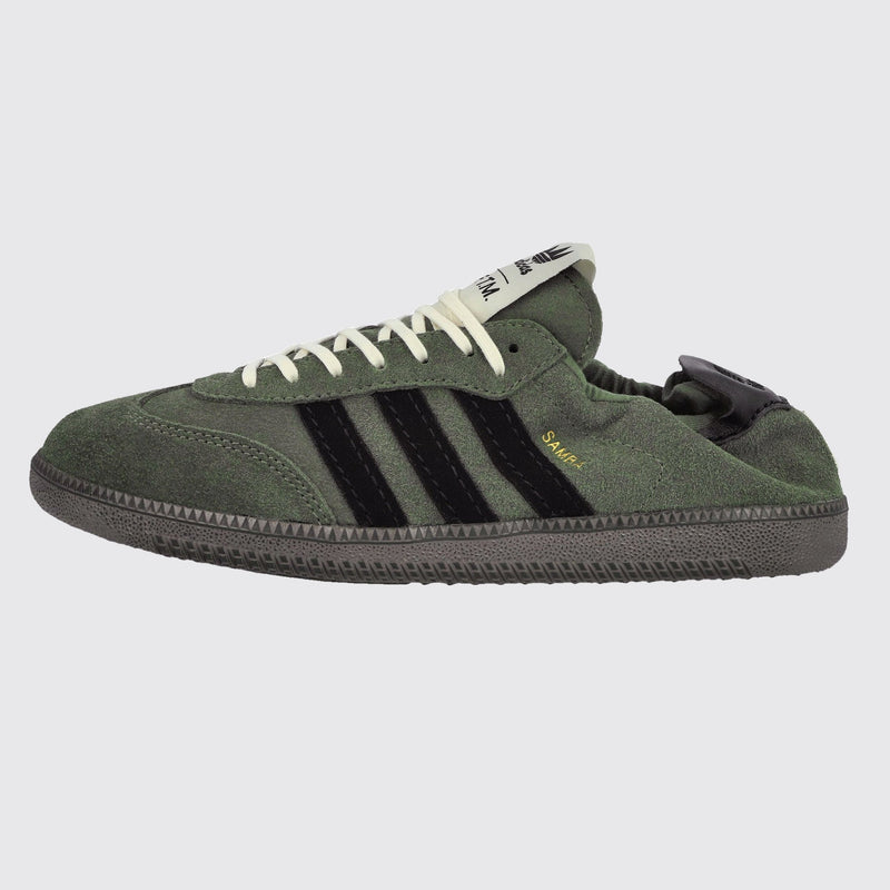 Song for the Mute x Adidas Samba OG Base Green sapatilha – vista lateral