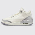 Air Jordan 3 Sail Metallic Silver de Mujer zapatilla – vista lateral