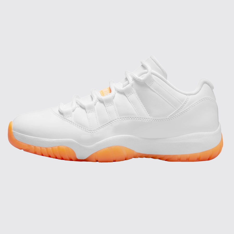Women's Air Jordan 11 Low Bright Citrus sneaker – side view