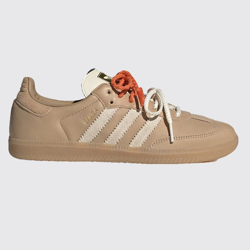 Adidas Samba OG Magic Beige Cream White de Mujer zapatilla – vista lateral