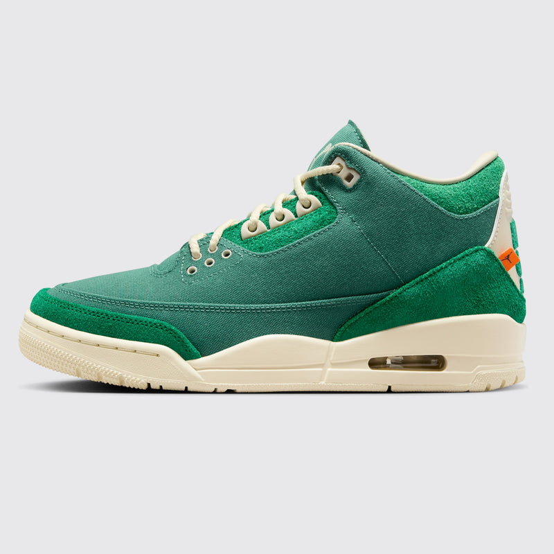 Nina Chanel Abney x Air Jordan 3 Bicoastal and Malachite Femme basket – vue de côté