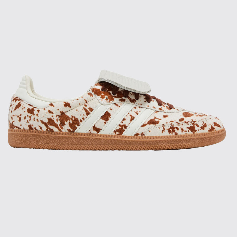 Adidas Samba LT Cow Print Brown de Mujer zapatilla – vista lateral
