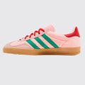 Adidas Gazelle Indoor Glow Pink Court Green de Mulher sapatilha – vista lateral