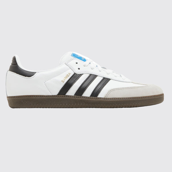 Adidas Samba ADV White Black Gum Sneaker – Seitenansicht