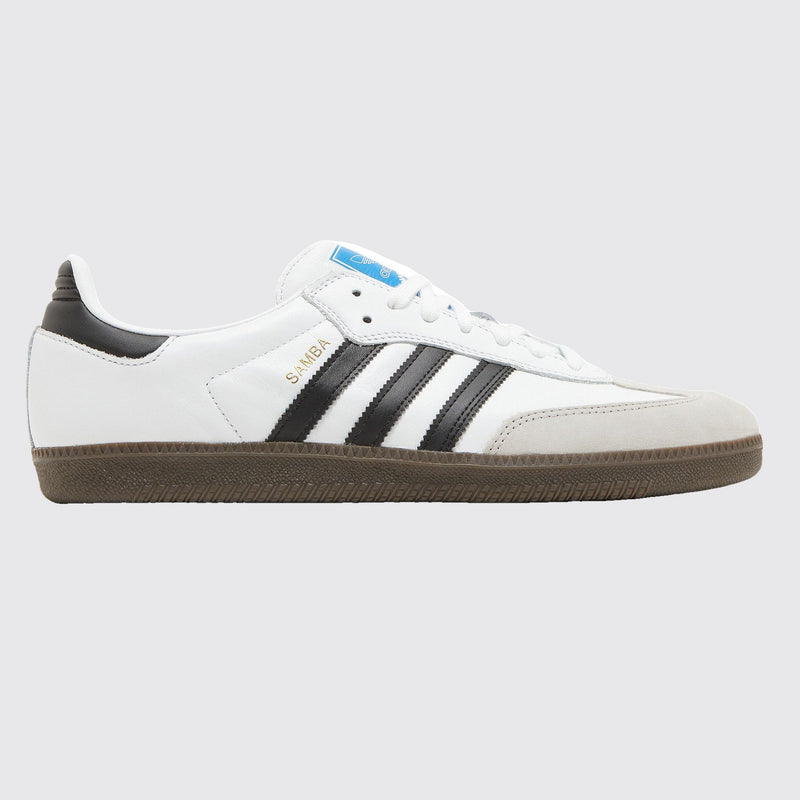 Adidas Samba ADV White Black Gum Sneaker – Seitenansicht
