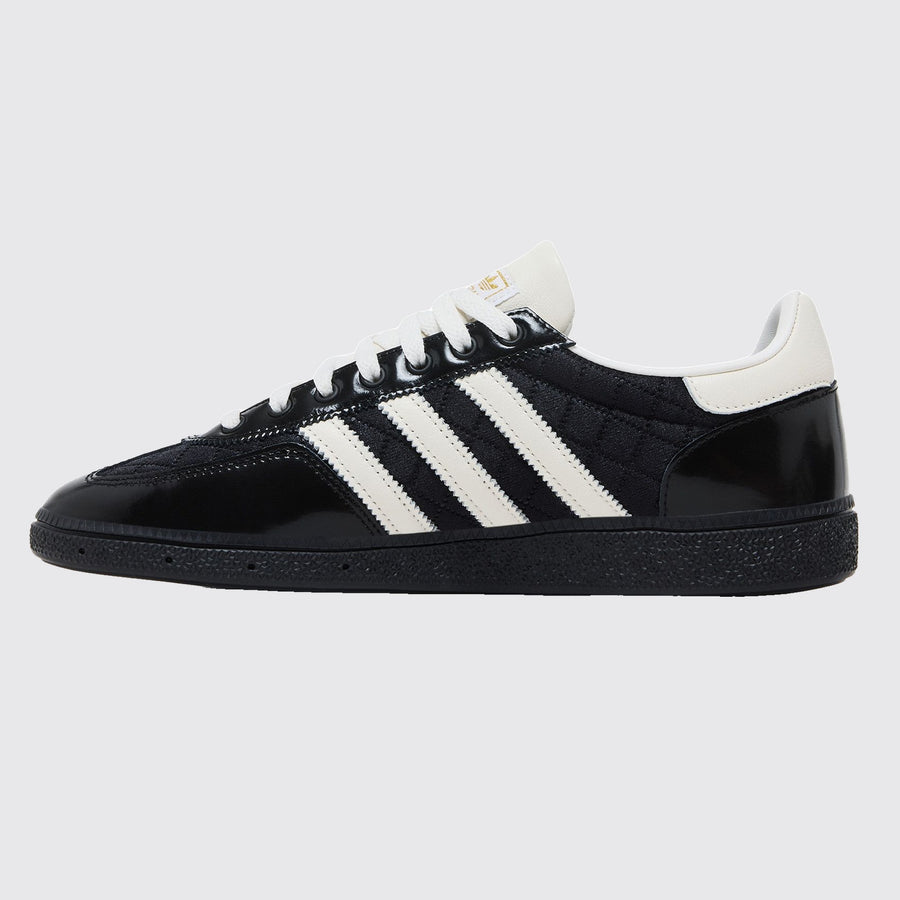 Adidas Handball Spezial Core Black Gold Metallic Sneaker – Seitenansicht