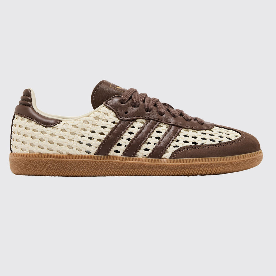 Adidas Samba OG Cream White Earth Strata de Mulher sapatilha – vista lateral