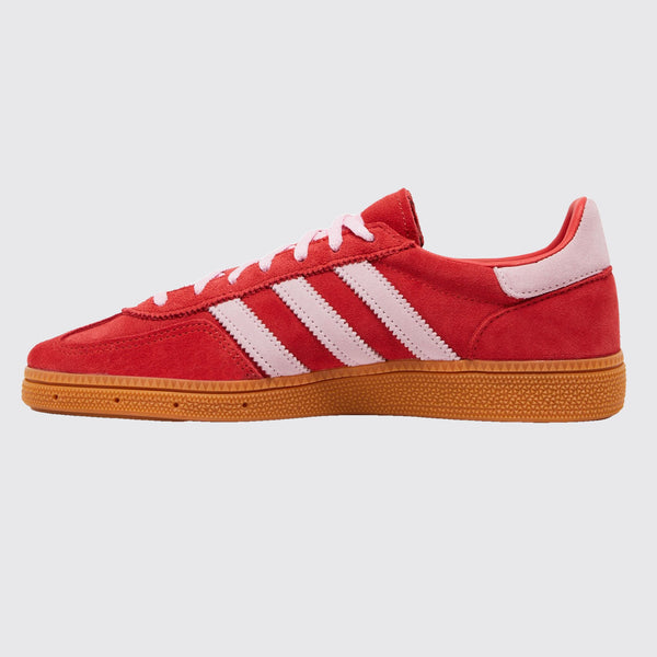Adidas Handball Spezial Bright Red Clear Pink Femme basket – vue de côté