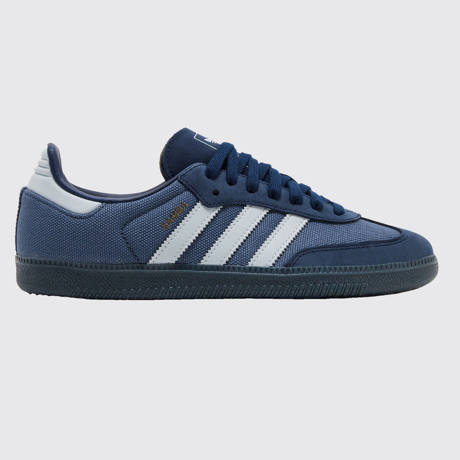 Adidas Samba OG Preloved Ink Halo Blue zapatilla – vista lateral