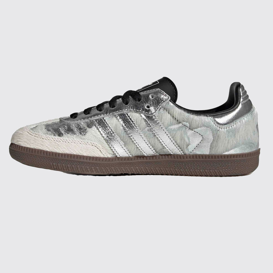 Adidas Samba OG Cream White Silver Black Femme basket – vue de côté
