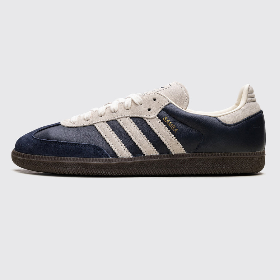 Adidas Samba OG Aurora Ink Cream basket – vue de côté