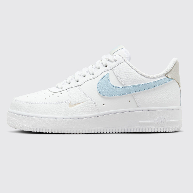 Women's Nike Air Force 1 '07 Light Armory Blue sneaker – side view