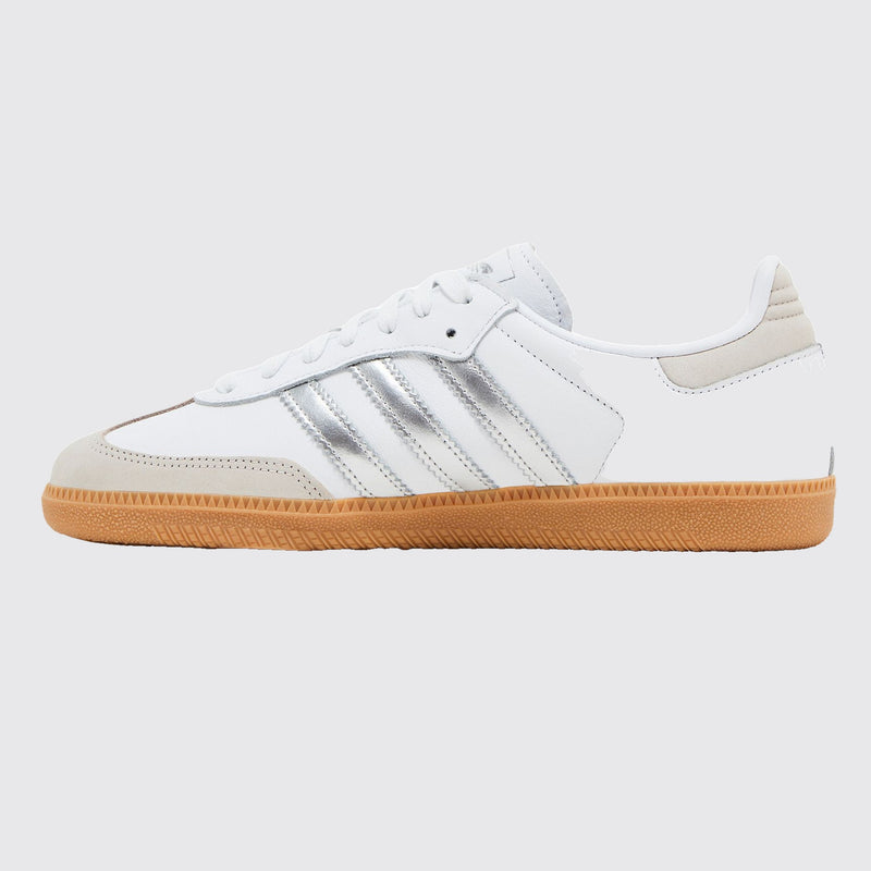 Adidas Samba OG White Silver Metallic de Mujer zapatilla – otro lado