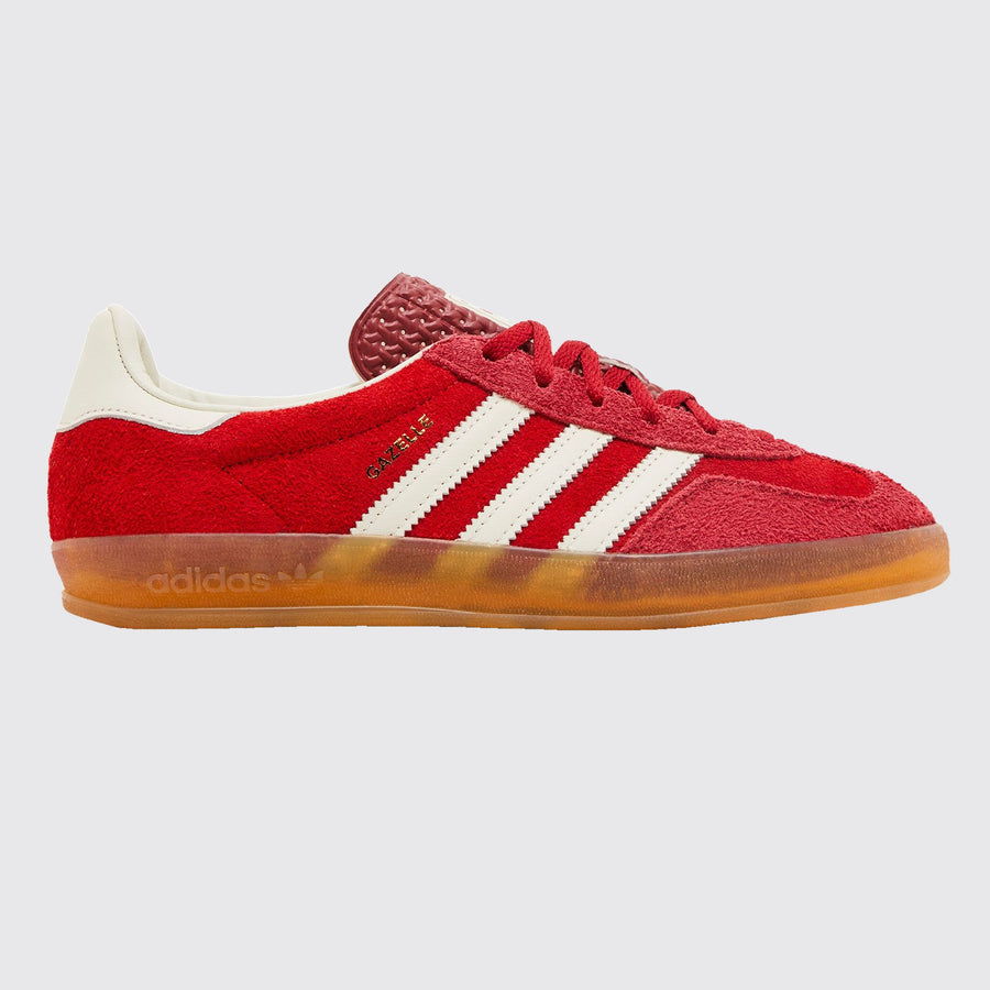 Adidas Gazelle Indoor Active Maroon Gum Damen Sneaker – andere Seite