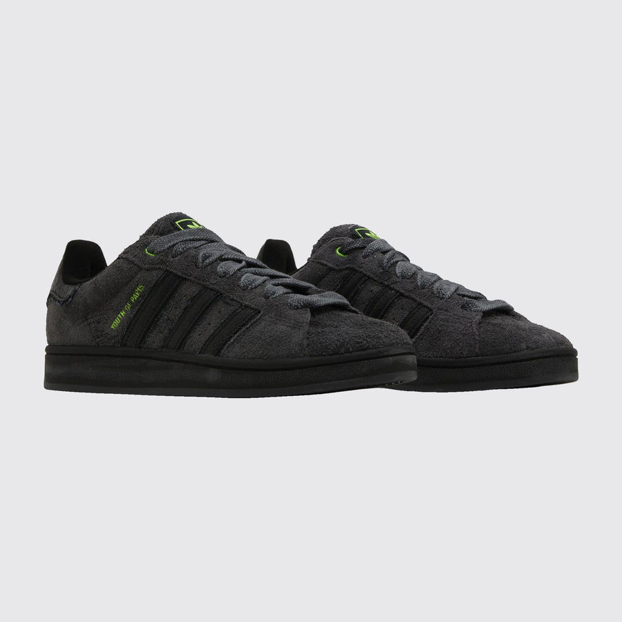 Youth of Paris x Adidas Campus 00s sneaker – three-quarter view of the pair