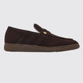 Adidas Handball Spezial Loafer Aurora Coffee Gum de Mulher sapatilha – outro lado