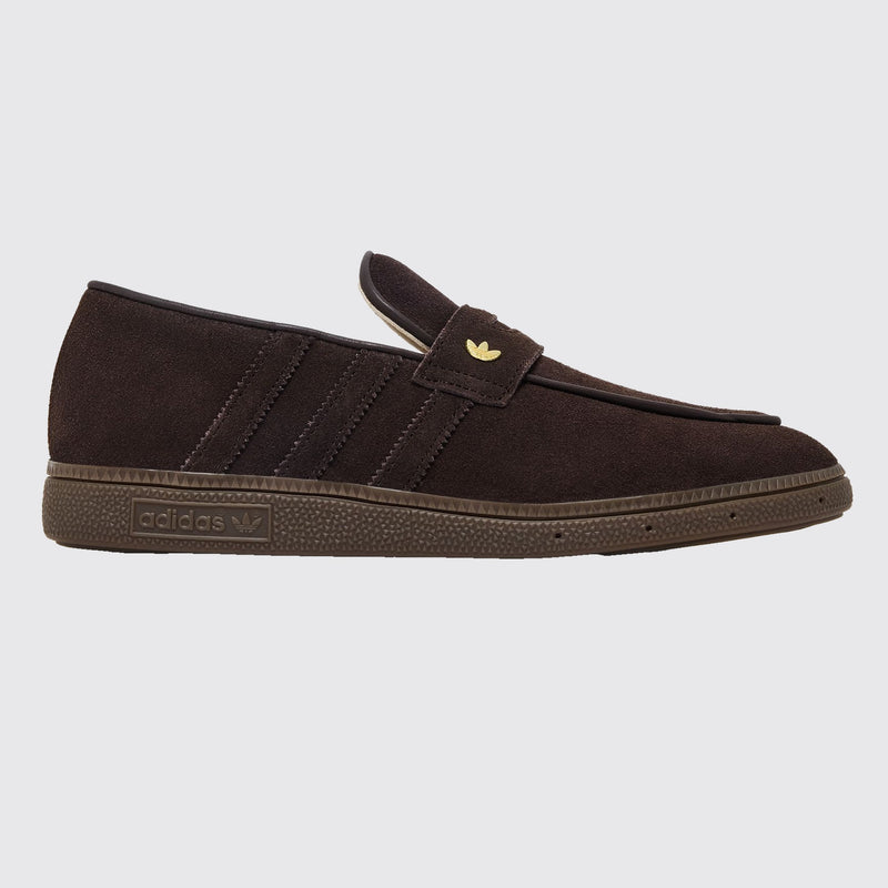 Adidas Handball Spezial Loafer Aurora Coffee Gum de Mulher sapatilha – outro lado