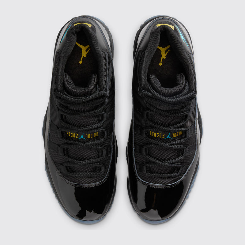 Air Jordan 11 Gamma sneaker – top view of the pair