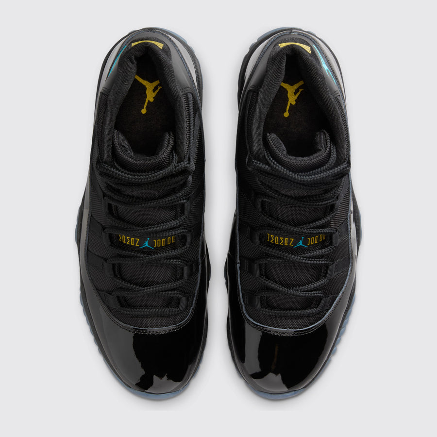 Air Jordan 11 Gamma sneaker – top view of the pair