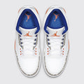Air Jordan 3 Knicks sneaker – top view of the pair
