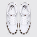 Air Jordan 3 Mocha sneaker – top view of the pair