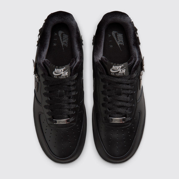 Nike Air Force 1 '07 Florette Black de Mujer zapatilla – vista superior del par