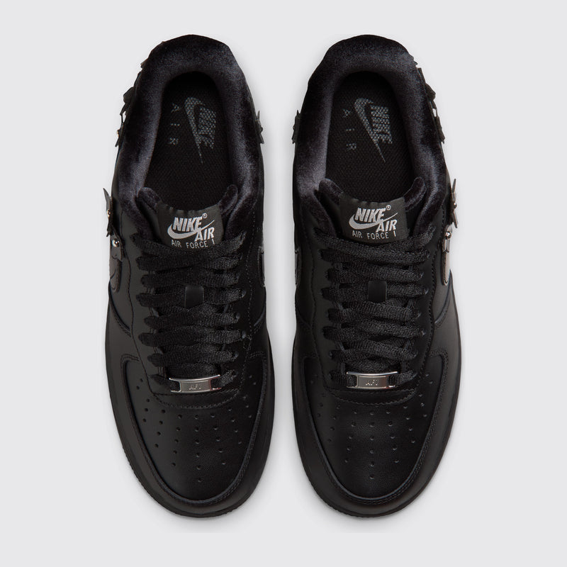 Nike Air Force 1 '07 Florette Black de Mujer zapatilla – vista superior del par