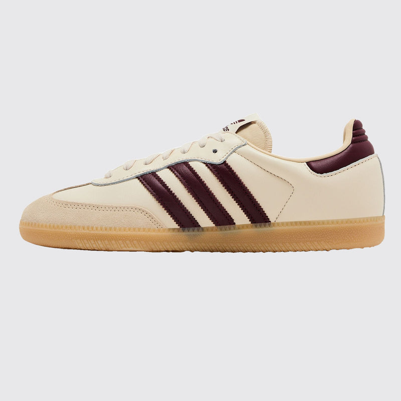 Adidas Samba OG Wonder White Shadow Red Sneaker – andere Seite