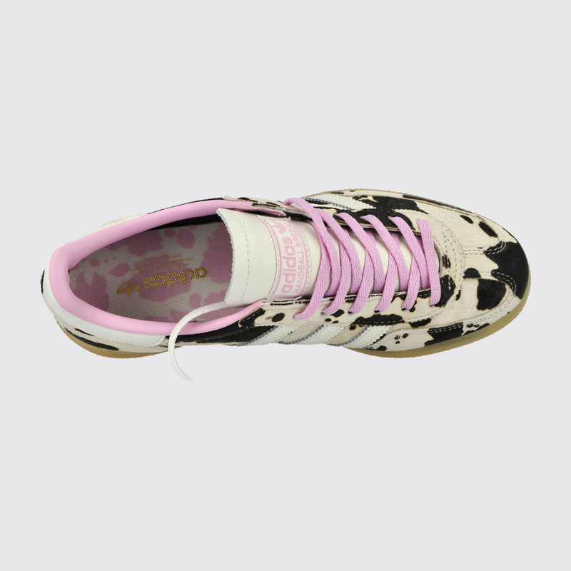 Adidas Handball Spezial Cow Print Bliss Lilac de Mujer zapatilla – vista superior